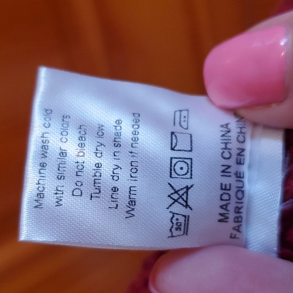 Women's Casual Open Front Coat Cable Knit Long Sweater Medium - Picture 6 of 6